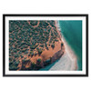  Wall Art's Francois Peron, Shark Bay Large 105cm x 81cm Framed A1 Art Print 