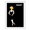  Wall Art's Bally 10 Large 105cm x 81cm Framed A1 Art Print 