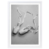  Wall Art's Ballet Slippers Large 105cm x 81cm Framed A1 Art Print 