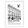  Wall Art's Louis Vuitton Building 2 Framed A1 Art Print 