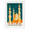  Wall Art's Cairo Egyption State Railways Large 105cm x 81cm Framed A1 Art Print 