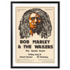  Wall Art's Bob Marley The Wailers - Greek Theatre - 1978 Large 105cm x 81cm Framed A1 Art Print 
