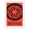  Wall Art's Red Hot Chili Peppers - Michigan State - 1991 Large 105cm x 81cm Framed A1 Art Print 