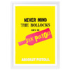  Wall Art's The Sex Pistols - Absolut Pistols - 2002 Large 105cm x 81cm Framed A1 Art Print 