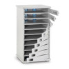 LAPCABBY LapCabby Lyte 10 Multi Door | 10-Device Static AC Charging Locker for Laptops, Tablets &amp; Chromebooks up to 15 ; - Horizontal