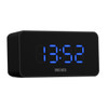  Newgate Space Hotel Hypertron Alarm Clock Black Case - Black Lens - Blue Led 