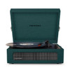CROSLEY Voyager Bluetooth Portable Turntable - Dark Aegean + Bundled Crosley Record Storage Display Stand