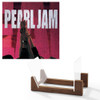 Sony Music Pearl Jam Ten Vinyl Album & Crosley Record Storage Display lay Stand