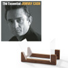 Sony Music Johnny Cash The Essential Johnny Cash Vinyl Album & Crosley Record Storage Display lay Stand