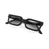  London Mole Icy Blue Blocker Glasses Matte Black 