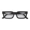  London Mole Icy Blue Blocker Glasses Matte Black 