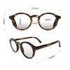  London Mole Graduate Blue Blocker Glasses Gloss Tortoise Shell 