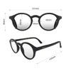  London Mole Graduate Blue Blocker Glasses Matte Black 