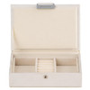  Cassandra's Mini 2 Tray Jewellery Box - The Dylan Collection - White 