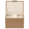  Cassandra's Mini 2 Tray Jewellery Box - The Dylan Collection - Taupe 
