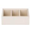  Cassandra's Medium 5 Tray Jewellery Box - The Indiana Collection - White 