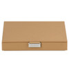  Cassandra's Medium 5 Tray Jewellery Box - The Indiana Collection - Taupe 