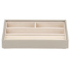  Cassandra's Medium 5 Tray Jewellery Box - The Indiana Collection - Grey 