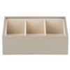  Cassandra's Medium 4 Tray Jewellery Box - The Jade Collection - Grey 