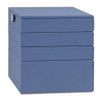  Cassandra's Medium 4 Tray Jewellery Box - The Jade Collection - Blue 