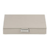  Cassandra's Medium 3 Tray Jewellery Box - The Mia Collection - Grey 