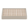  Cassandra's Medium 3 Tray Jewellery Box - The Mia Collection - Grey 