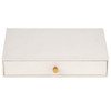  Cassandra's Large Jewellery Box Drawer - The Luna Collection - White 