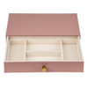  Cassandra's Large 3 Layer Jewellery Box - The Lila Collection - Pink 