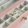  Cassandra's Large 3 Layer Jewellery Box - The Lila Collection - Taupe 