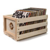 UNIVERSAL MUSIC Crosley Record Storage Crate & Nirvana MTV Unplugged Vinyl Album Bundle