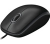  LOGITECH B100 Optical USB Mouse 800dpi for PC Laptop Mac Tux Full Size Comfort smooth mover 3yr wty 