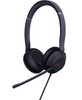  YEALINK UH37 Dual USB Wired Headset, Stereo, USB-A 2.0, 35mm Speaker, Busylight, Leather Ear Cushion 