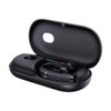 YEALINK BH71 Bluetooth Wireless Mono Headset, Black, Includes Carrying Case, Black, USB-C to USB-A Cable, 10H Talk Time, 3 Size Ear Plugs 