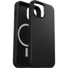 OTTERBOX Symmetry+ MagSafe Apple iPhone 15 / iPhone 14 / iPhone 13 (6.1') Case Black - (77-92928),Antimicrobial,DROP+ 3X Military Standard,Raised Edge