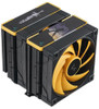 DEEPCOOL AK620 Zero Dark Zoria High Performance CPU Cooler Dual-Tower Design, 2x120mm Fluid Dynamic Bearing Fans, 6 Copper Heat Pipes Intel LGA1700/