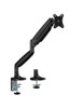 BRATECK LDT82-C012E SINGLE SCREEN HEAVY-DUTY GAS SPRING MONITOR ARM For most 17'~45' Monitors, Matte Black