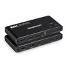 SIMPLECOM KM470 2-Port USB-C KVM Switch 8K Docking Station HDMI 2.1 DP for Laptop Tablet 