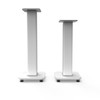 Kanto SX22W 22" Tall Fillable Speaker Stands with Isolation Feet - Pair, White