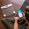  Etekcity Digital Body Weight Bathroom Scale, Silver & Etekcity Smart Blood Pressure Monitor, White Bundle 