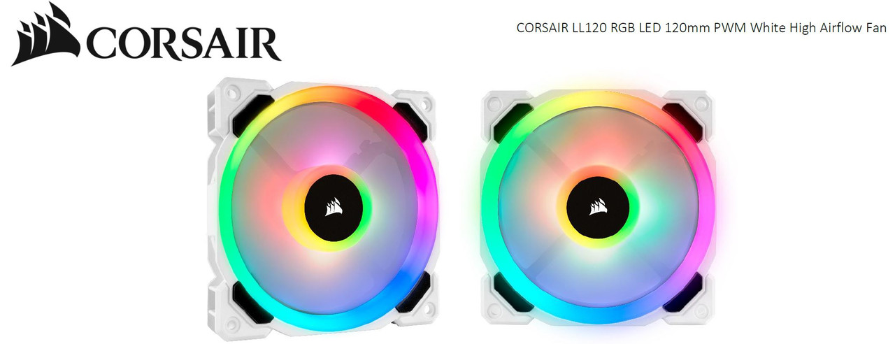 CORSAIR Light Loop Series, White LL120 