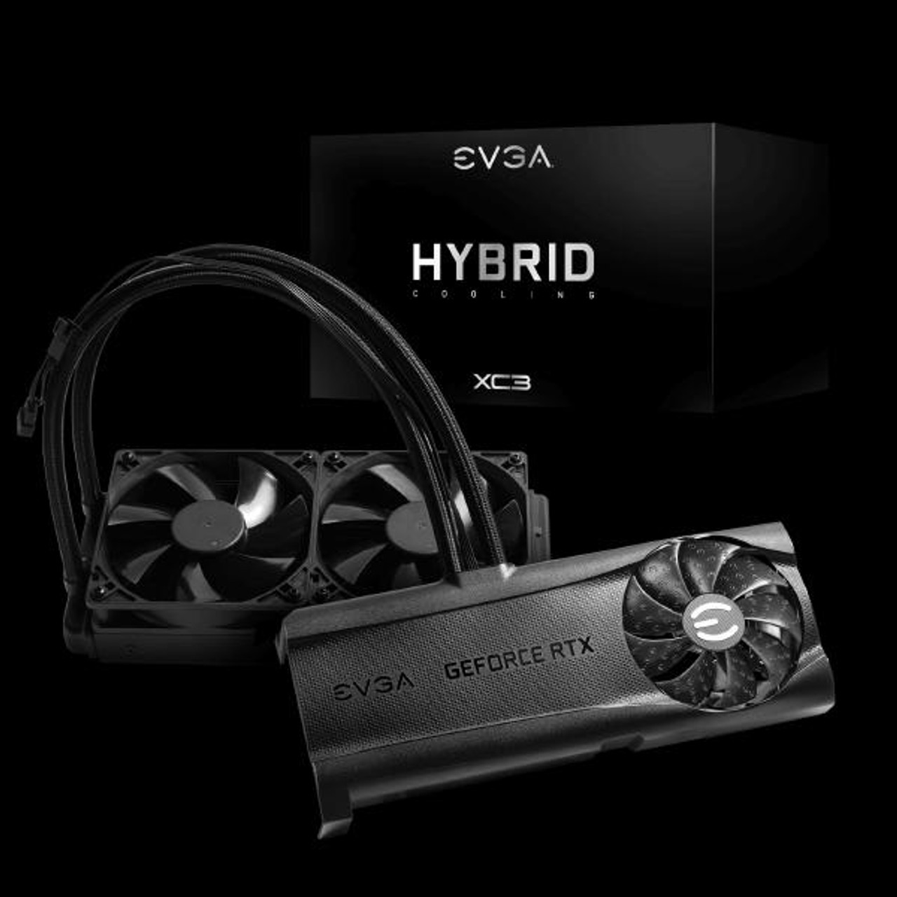 EVGA HYBRID COOLING GPU簡易水冷 XC3 RTX3090 - PCパーツ