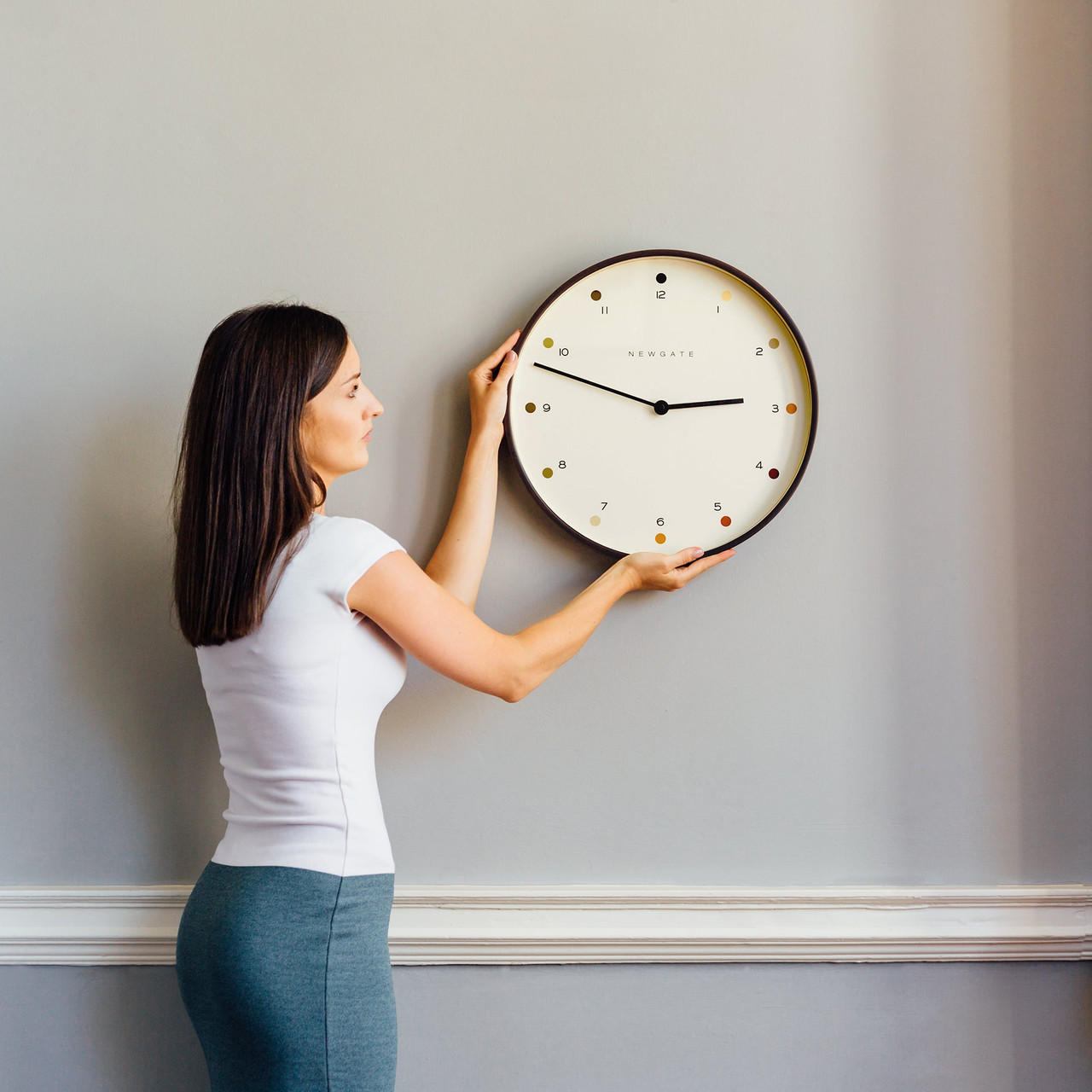 【お値下げ】コンランNEWGATE MR CLARKE PALE CLOCK お値下げ】コンランNEWGATE MR CLARKE PALE CLOCK