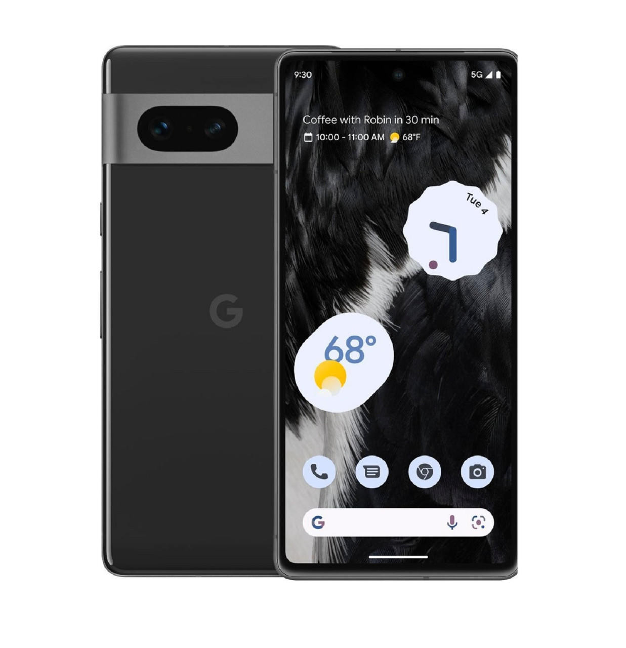 GOOGLE Pixel 7 5G 128GB - Obsidian (GA03923-US)*AU STOCK*, 6.3