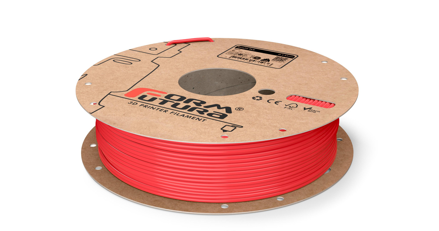 EasyFil PLA 2.85mm Red 750 gram 3D Printer Filament
