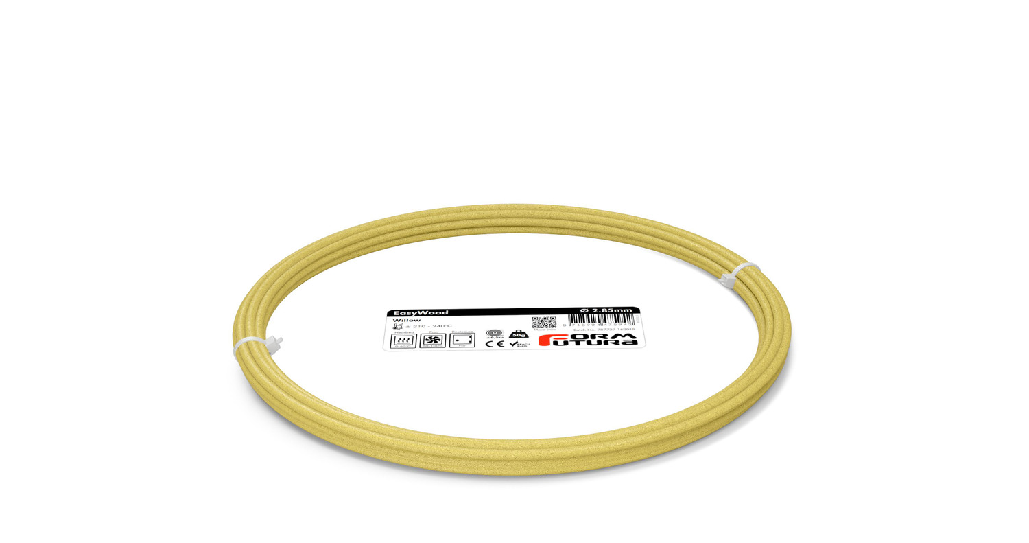 Wood feel PLA Filament EasyWood 2.85mm Pine 50 gram (285EWOOD-PINE-0050)