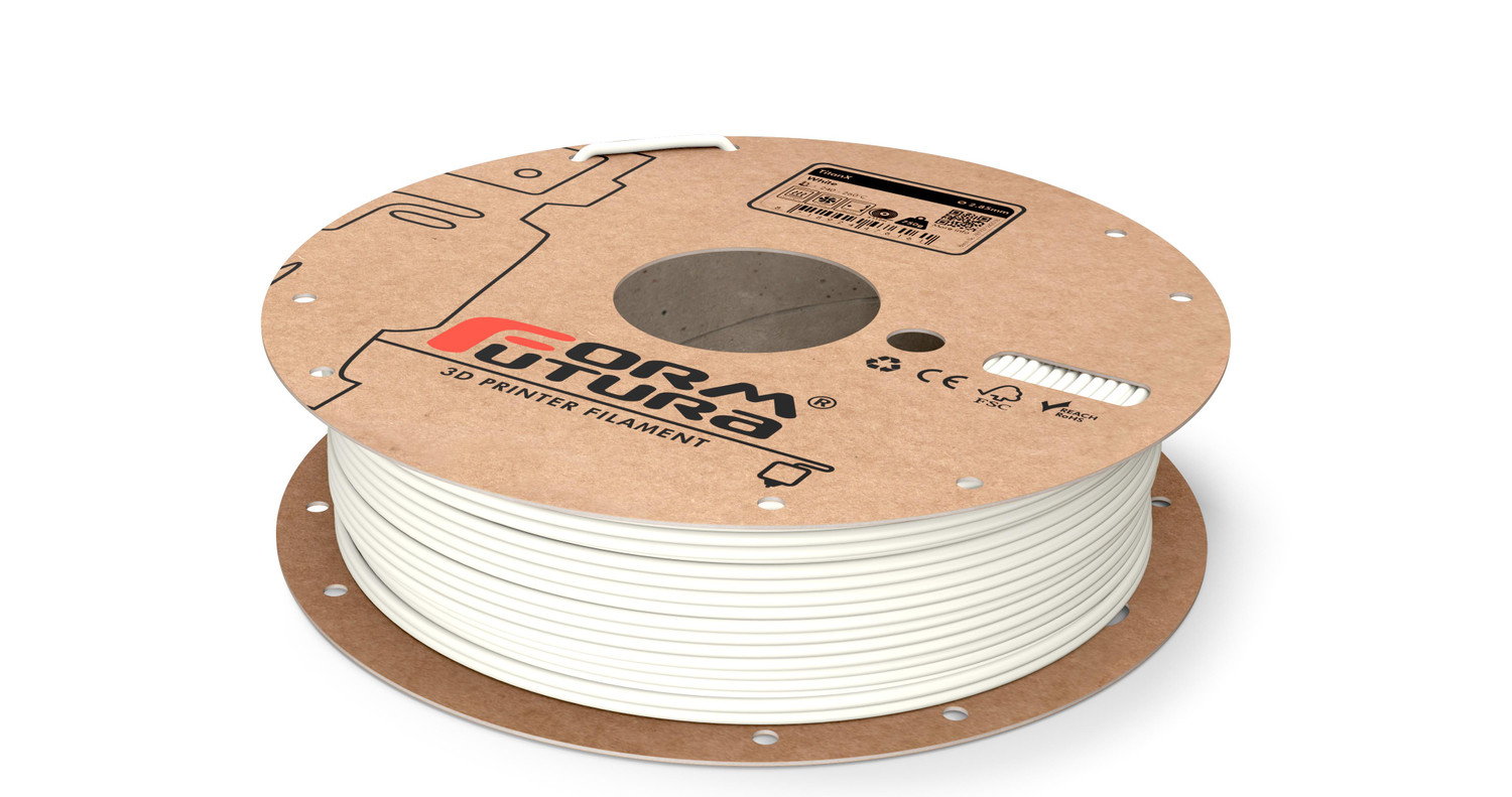 ABS Filament TitanX 2.85mm White 750 gram 3D Printer Filament (285TITX-WHITE-0750)