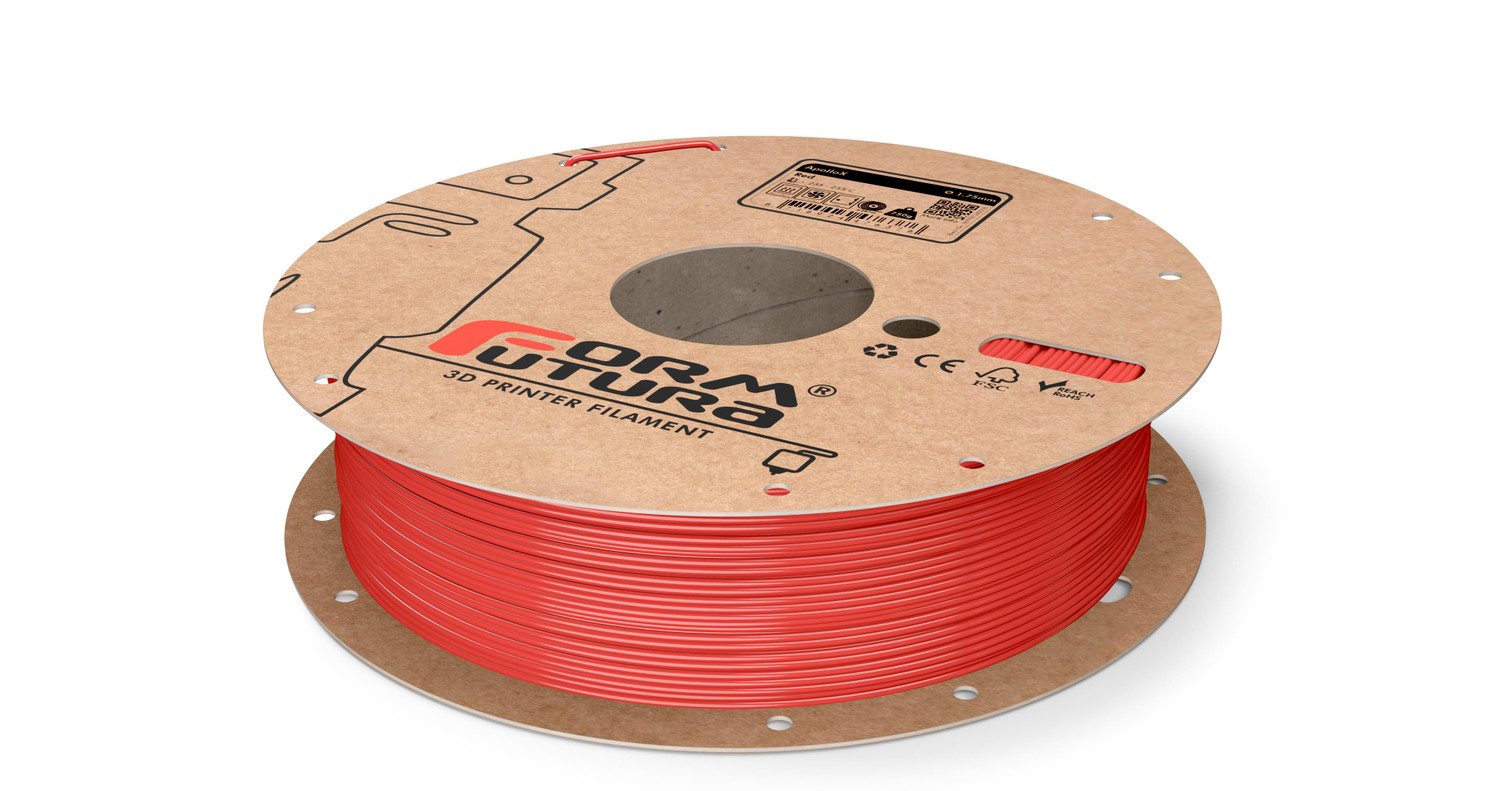 ApolloX 1.75mm Red 750 gram 3D Printer Filament (175APOX-RED-0750)