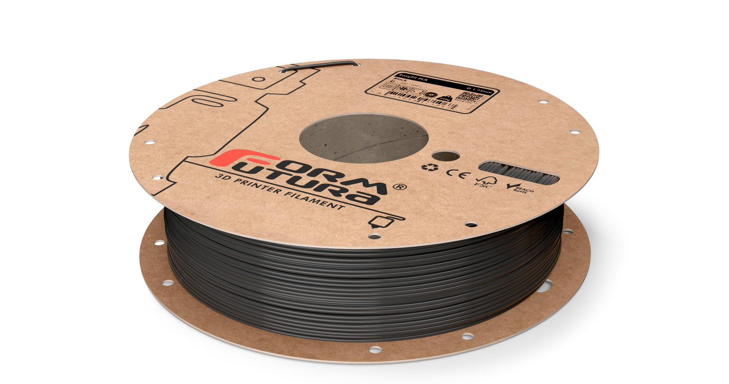 EasyFil PLA 1.75mm Black 2300 gram 3D Printer Filament (175EPLA-BLCK-2300