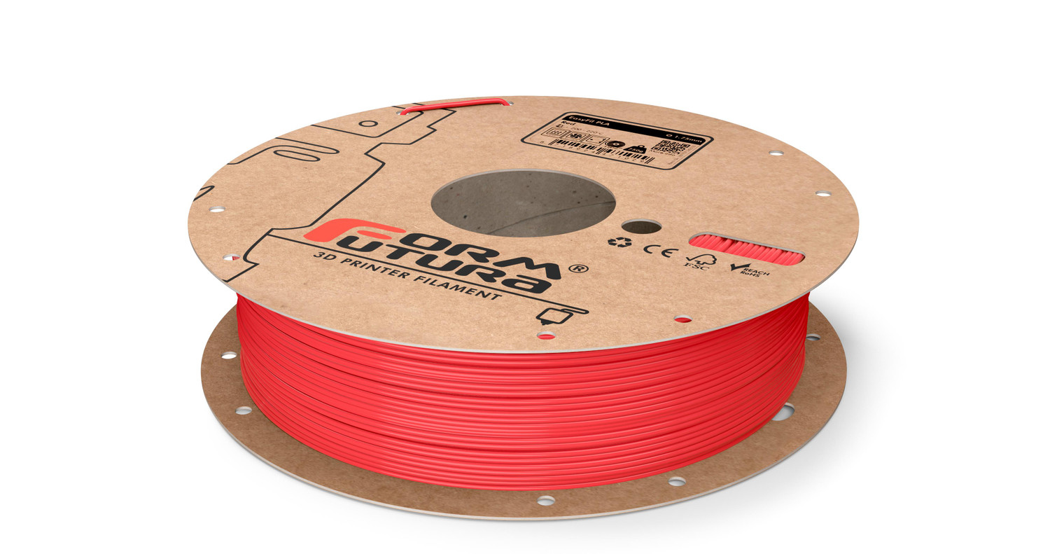 PLA Filament EasyFil PLA 1.75mm Red 2300 gram 3D Printer Filament - 175EPLA-RED-2300 shop at AUSTiC 3D Shop