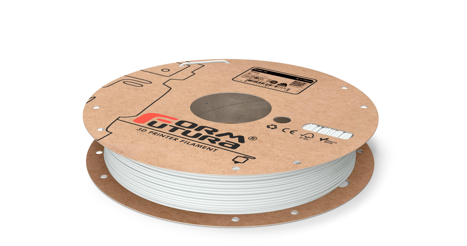 PA Nylon Filament STYX-12 1.75mm 500 gram White 3D Printer Filament - 175STYX12-WHITE-0500 shop at AUSTiC 3D Shop